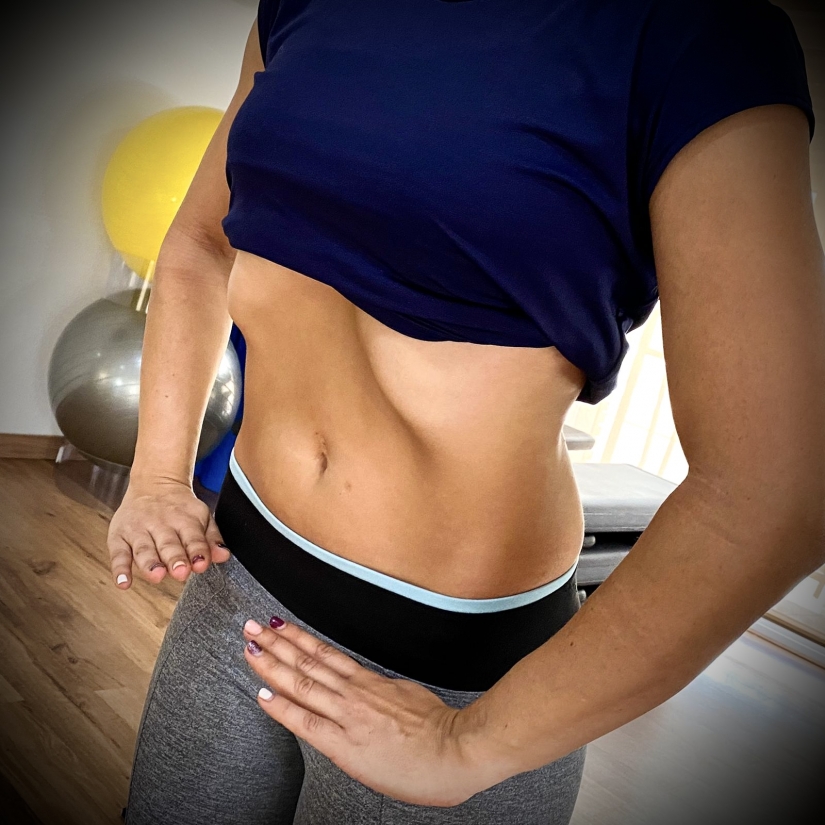 Ejercicio de abdominales hipopresivos 